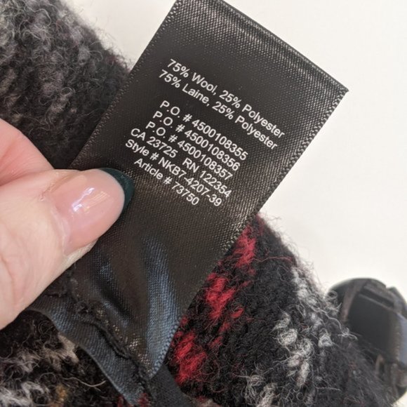 Wilfred Aritzia Wilfred Free Off-Duty Neelam Jacket Plaid cocoon jacket Sz/ S - Picture 9 of 12